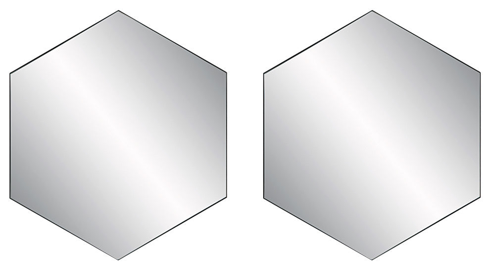 Uttermost Amaya Octagonal Mirrors, 2-Piece Set