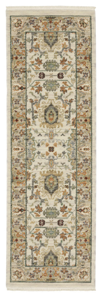 Oriental Weavers Lucca 2063Y Traditional Rug, Ivory, 5'3"x7'6"