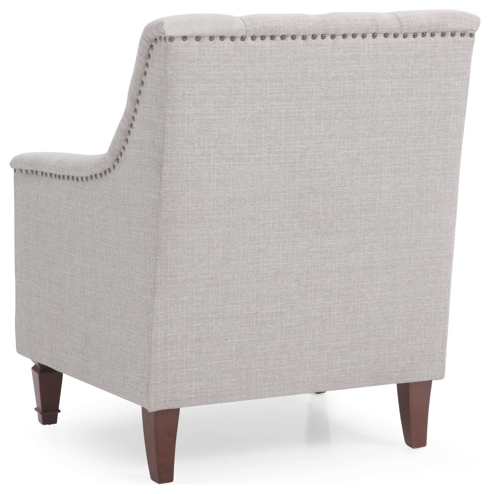 Charleston Chair, Light Gray