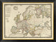 "L''Europe sous l''Empire de Charlemagne, 1826"  by Adrien Hubert Brue, 40x30"