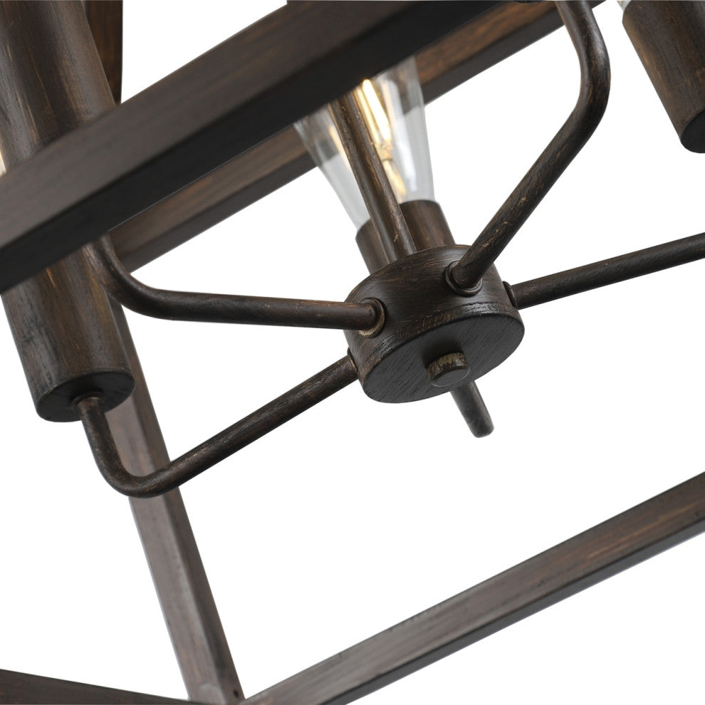 CHLOE Lighting CH6H805AW20-UP5 RYDER Farmhouse 5 Light Antique Ceiling Pendant