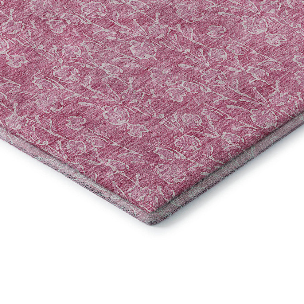Premium Machine Washable Mayfield AMF691 Blush 10' x 14' Rug