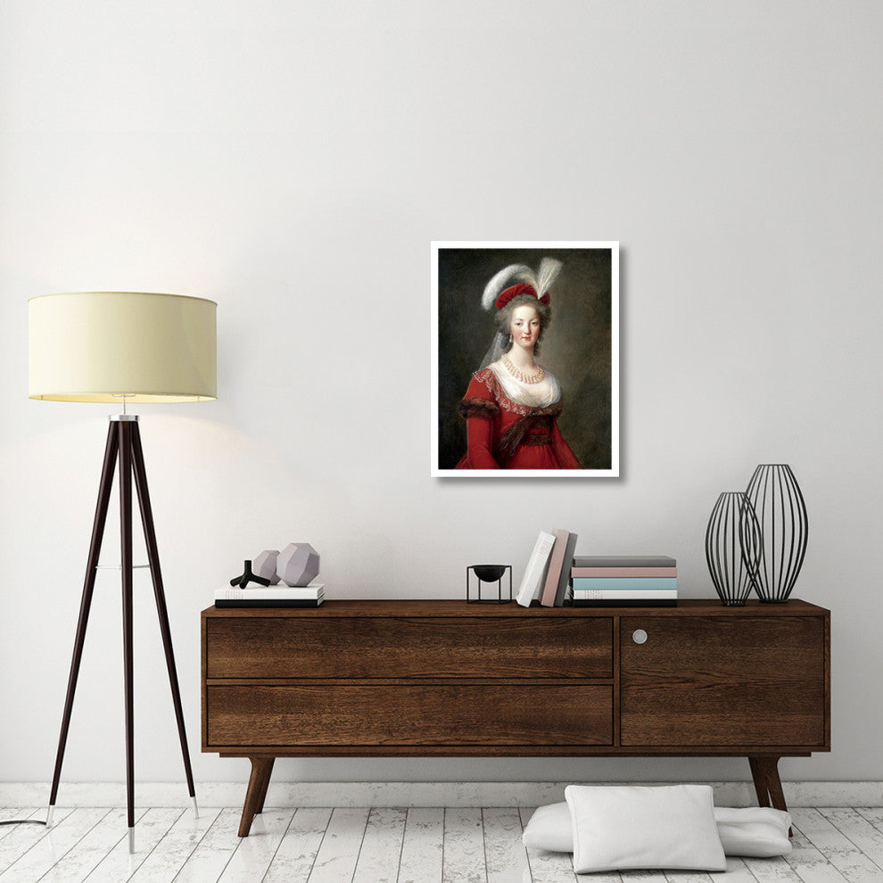 "Portrait of Marie-Antoinette" Print by Elisabeth VigÃŒÂ©e Le Brun, 25"x32"