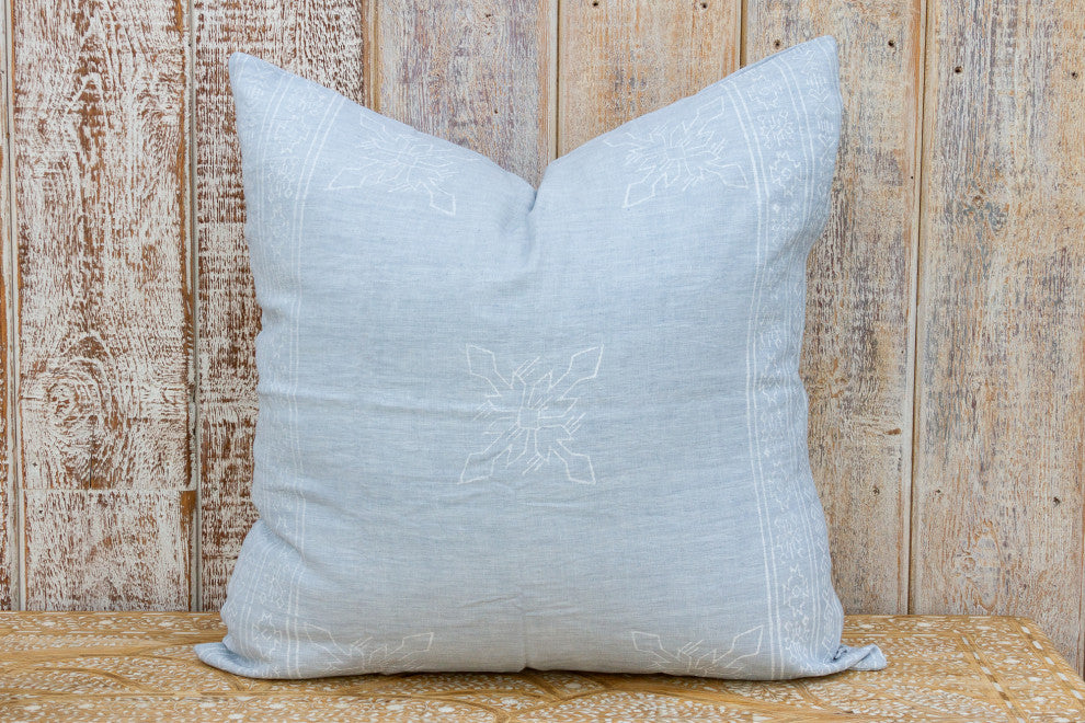 Citlalee Aztec Block Print Pillow