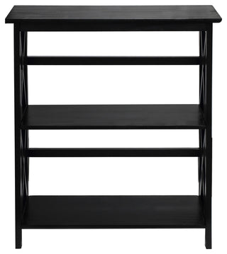 Montego Bookcase, Espresso, 3 Shelf