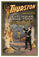 "Magicians: East Indian Rope Trick: Thurston the Famous Magician" Print, 26"x38"