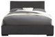 Grey Platform Twin Bed