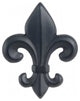Black Fleur-de-Lis Knob, ATH4006BL
