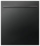 24 in. Black Stainless Top Control Dishwasher, Stainless Steel Tub