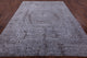 8' 0" X 10' 3" Mosaic Design Wool and Silk Hand Knotted Rug Q6653