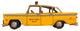 Handmade Classic New York City Taxi Model, Collectible Metal Scale Model Taxi