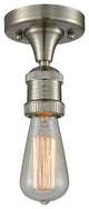 Innovations Lighting 517Nh-1C-Sn-Led 1 Light Dimmable Led Semi-Flush Mount
