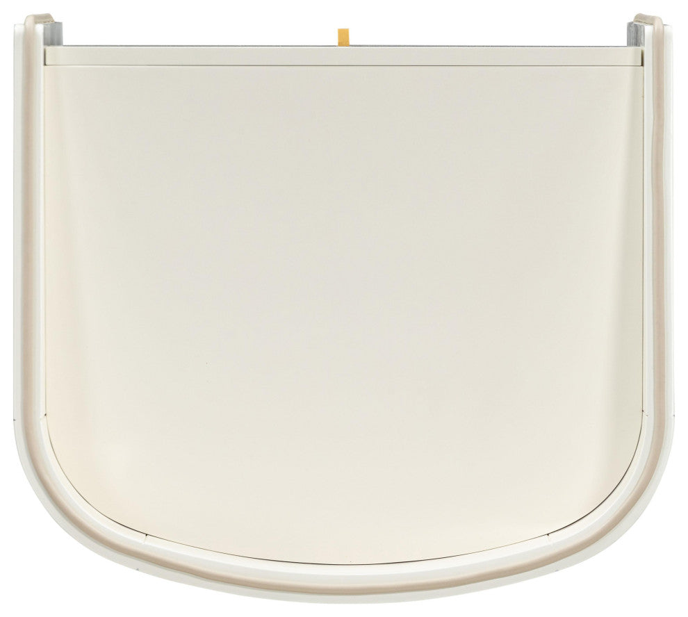 Collins Lacquer Nightstand, Cream