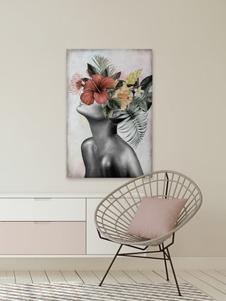 "Comfy" Painting Print on Wrapped Canvas, 24x36