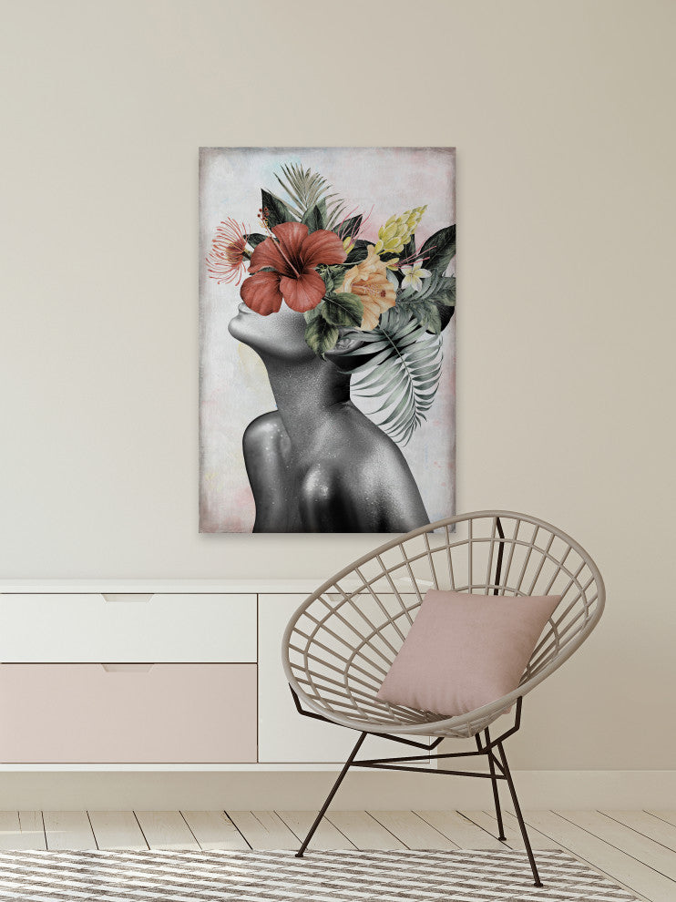 "Comfy" Painting Print on Wrapped Canvas, 24x36