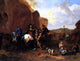 Dirck Maas Cossacks On Horseback Asking A Hermit For Directions Wall Decal