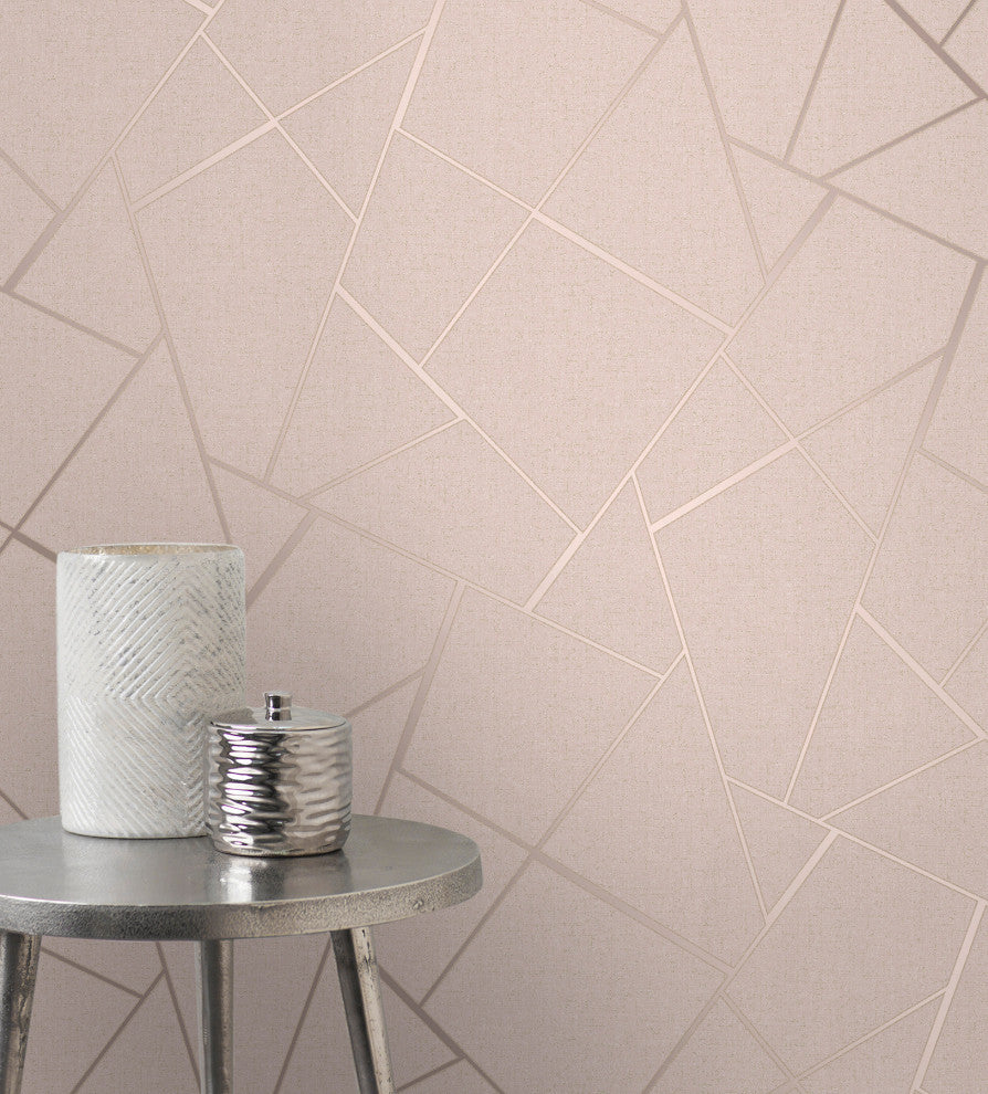 Quartz Blush Fractal Wallpaper Bolt