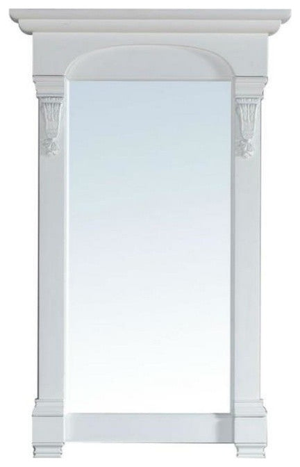 Brookfield 26" Mirror, Antique Black, Country Oak