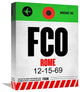 "FCO Rome Luggage Tag 1" Fine Art Print