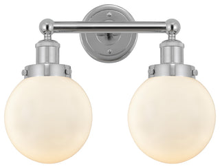 Beacon 2-Light 15.5" Bath Vanity-Light Polished Chrome