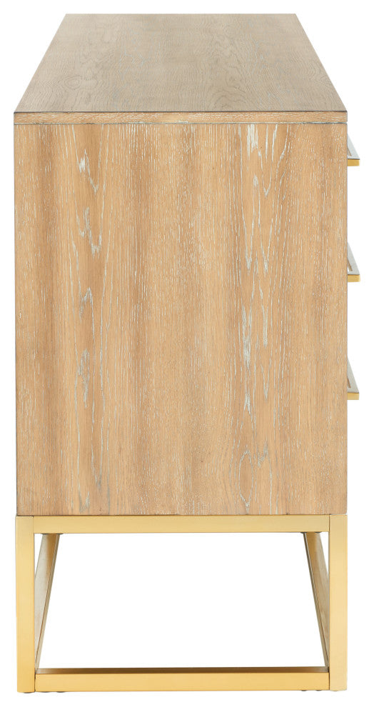 Safavieh Couture Estelle Dresser, Rustic Oak