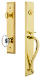 Fifth Avenue 1-Piece Dummy Handleset, S Grip and Provence Knob, 849593