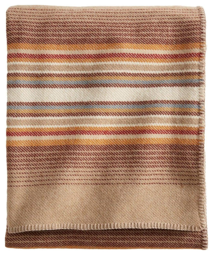 Pendleton Sienna Stripe Blanket, King