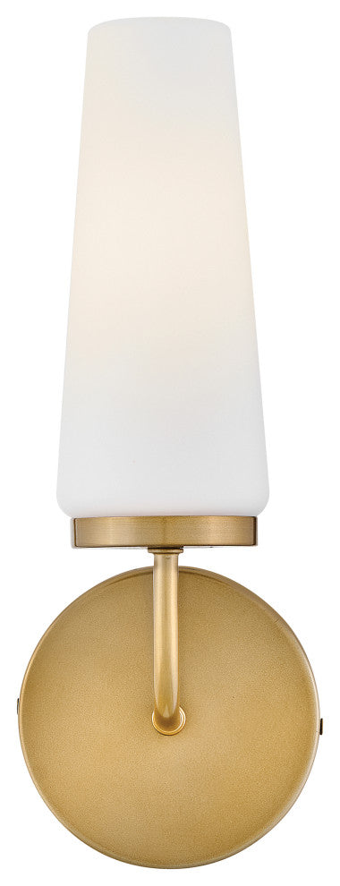 Lark Selma Medium Single Light Sconce, Gold