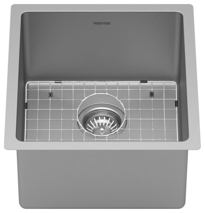 Karran USA GR-3020 13" L x 14-1/2" W Stainless Steel Basin Rack - Stainless