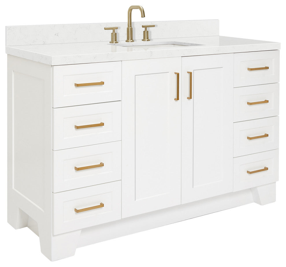 Ariel Taylor 54" Single Rectangular Sink Bathroom Vanity