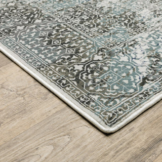 Oriental Weavers Gemini 4153F Distressed Rug, Gray, 5'3"x7'6"