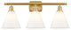 INNOVATIONS LIGHTING 516-3W-SG-GBC-81 Ballston Cone Bath Vanity Light