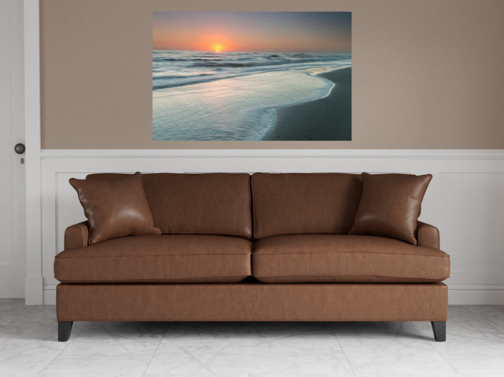 Early Morning Sunrise On The Beach 2 Giclee Wrap Canvas Wall Art