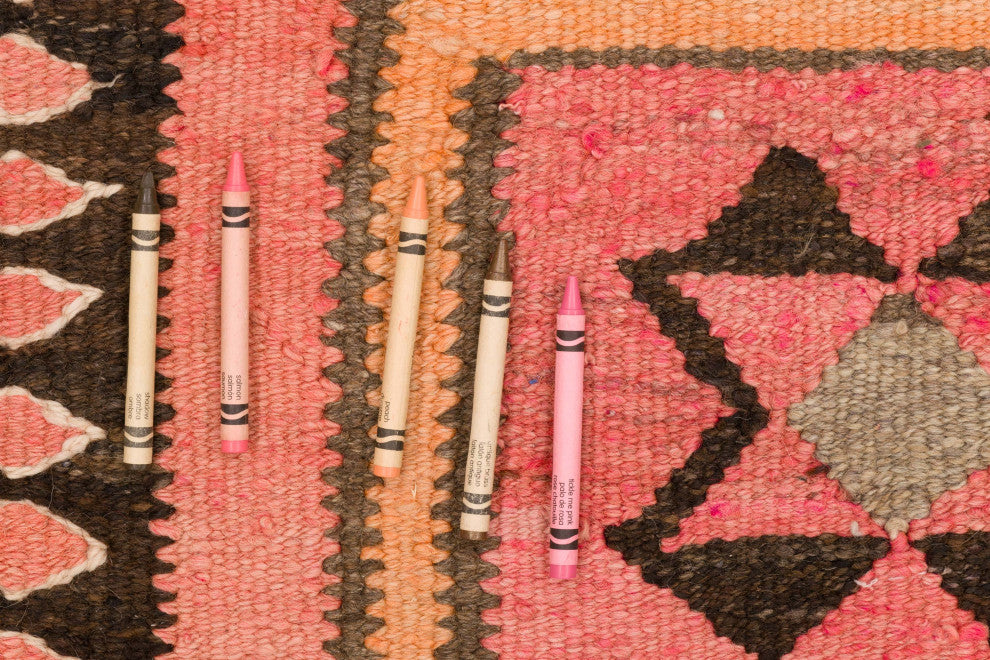 Vintage Turkish Kilim Runner 3' 3" x 9' 8", 39 in. x 116 in.