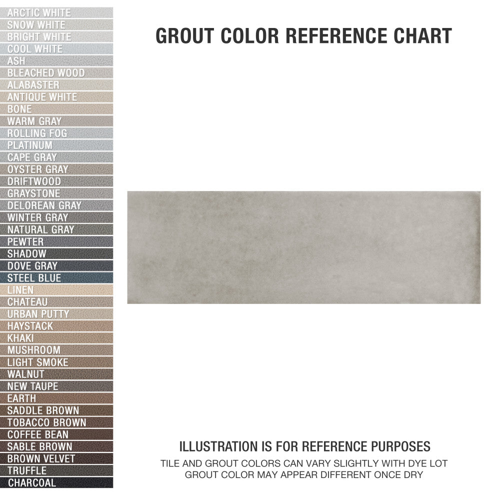 Coco Matte 2" x 5-7/8" Porcelain Floor and Wall Tile, Amb Grey
