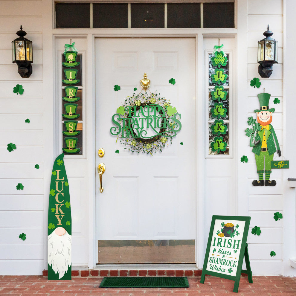 24"L Metal "HAPPY St. Patrick's Day" Wall Decor