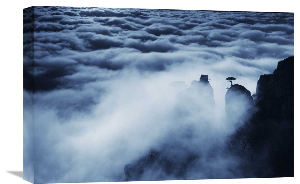 "Demerdji Beyond The Clouds" Canvas by Alexey Kharitonov, 22x15"
