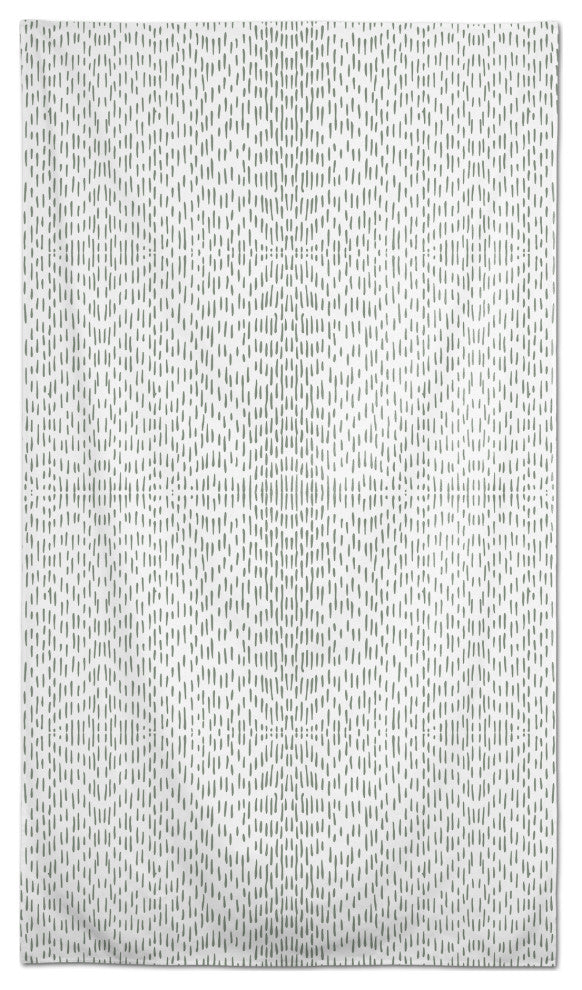 Dashes Green 58x102 Tablecloth