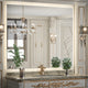 Backlit 3-Color LED Mirror for Bathroom, Anti-Fog Dimmable, 36x36