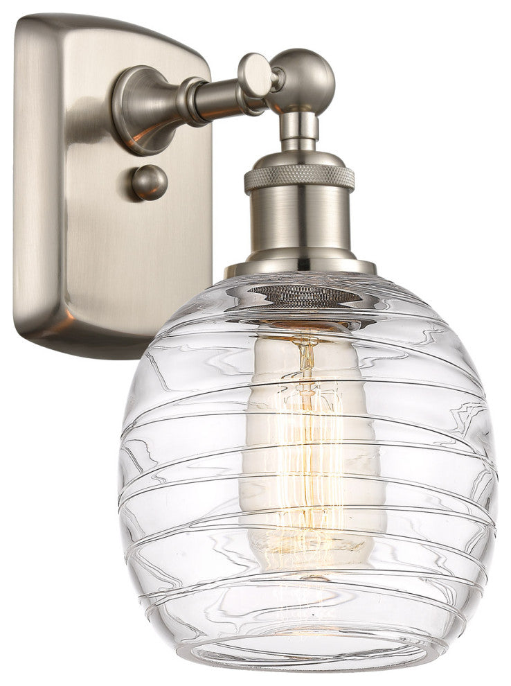Innovations 516-1W-SN-G1013-LED 1-Light Sconce, Brushed Satin Nickel