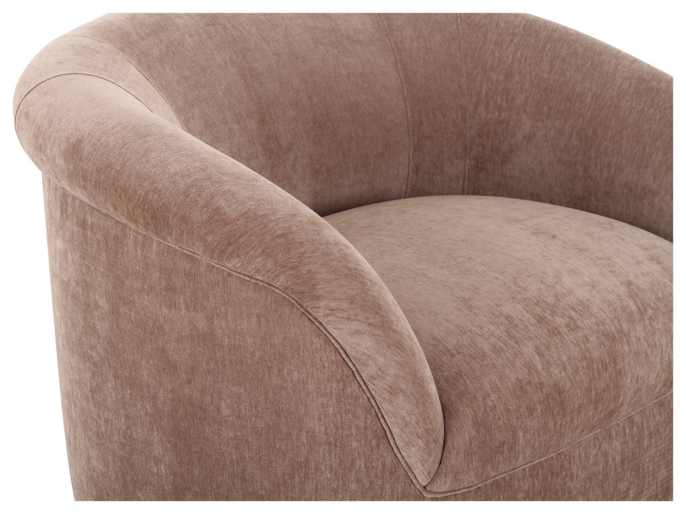 Thora Pink Upholstery Lounge Chair