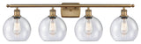 Innovations Lighting 516-4W-BB-G124-8-LED 4 Light 36" Bath Vanity Light