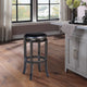 Cordova Swivel Stool, 29", Black