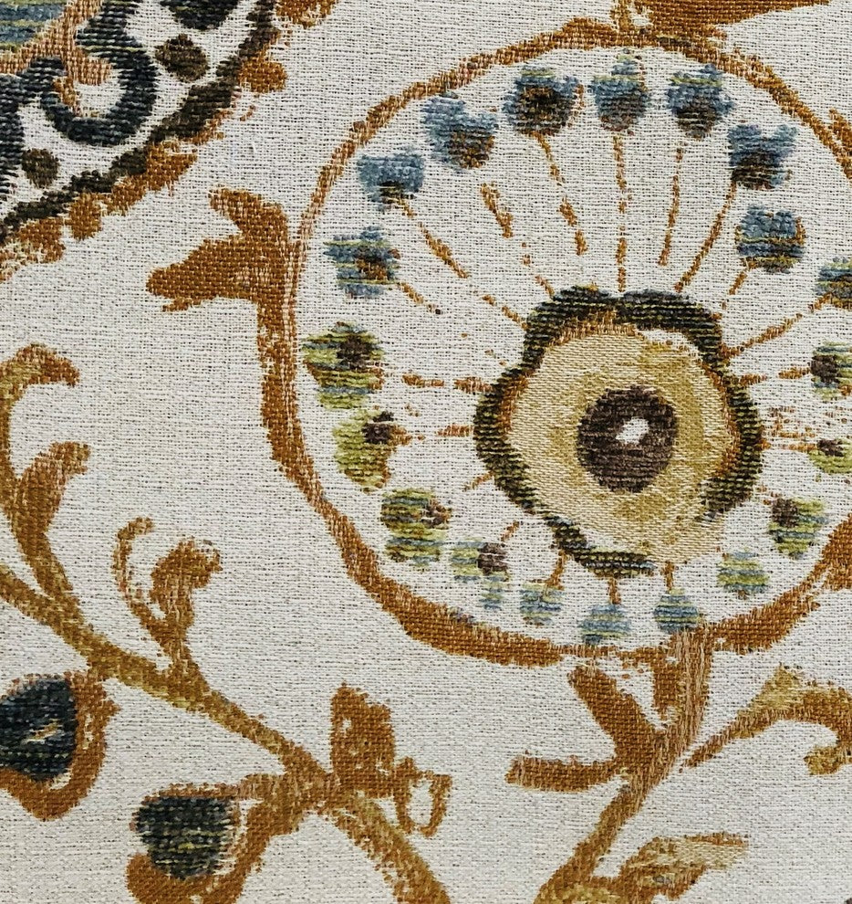 Daliani Floral Luxury Throw Pillow, 18"x18"