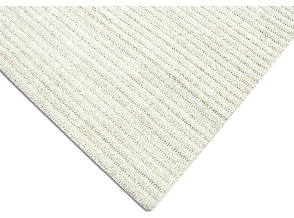 Obeetee Jaipur Texture Hand Tufted Rug, Ivory, 3'x5'