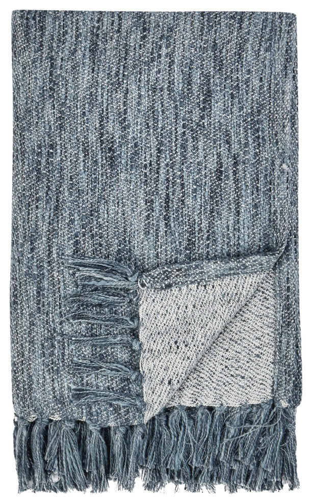 Sharma 50"x70" Throw Blanket by Kosas Home , Blue