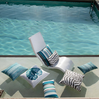 Texture Lagoon Indoor/Outdoor Performance Pillow, 20"x20"