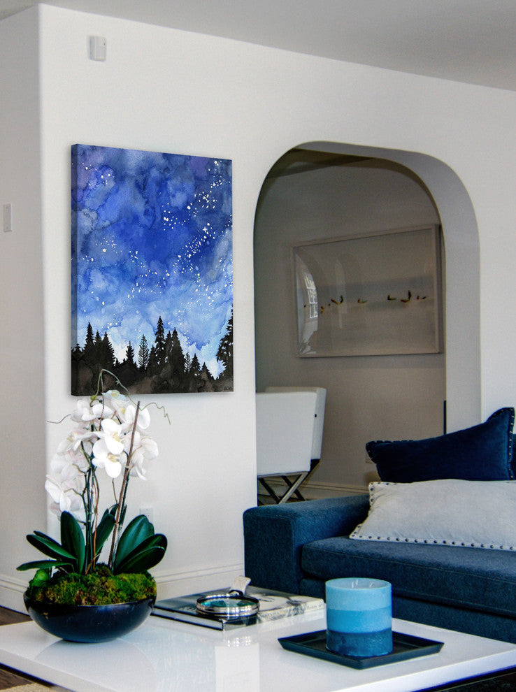 "Galaxy" Print on Canvas by Rachel Byler