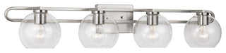 Codyn Four Light Wall / Bath, Brushed Nickel