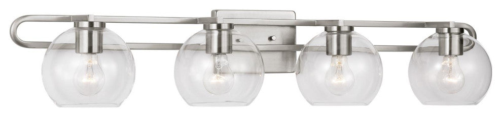 Codyn Four Light Wall / Bath, Brushed Nickel